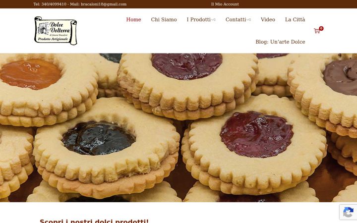 Zrzut ekranu dolcevolterra.it