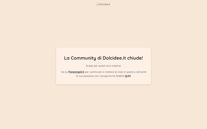 Screenshot of dolcidee.it