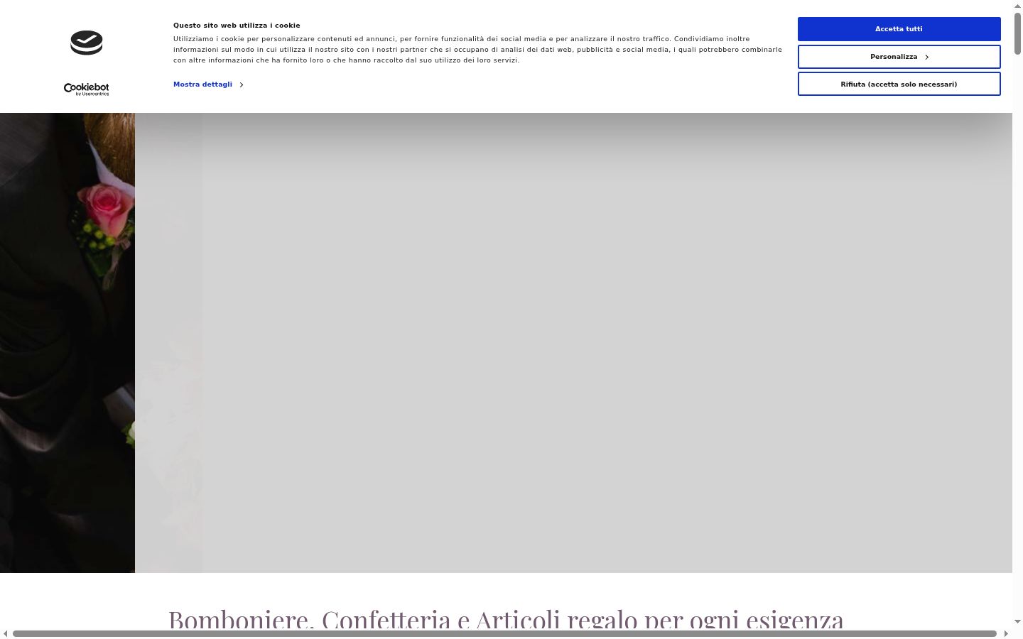 Screenshot van de toestemmingsbanner zoals getoond vóór enige interactie
