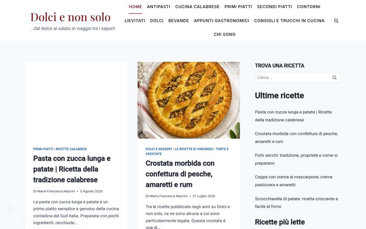 Screenshot of dolcienonsolo.it