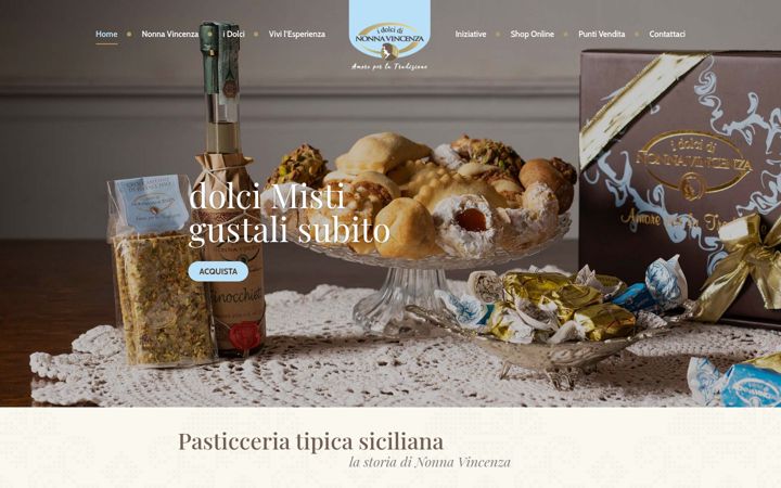 Screenshot of dolcinonnavincenza.com