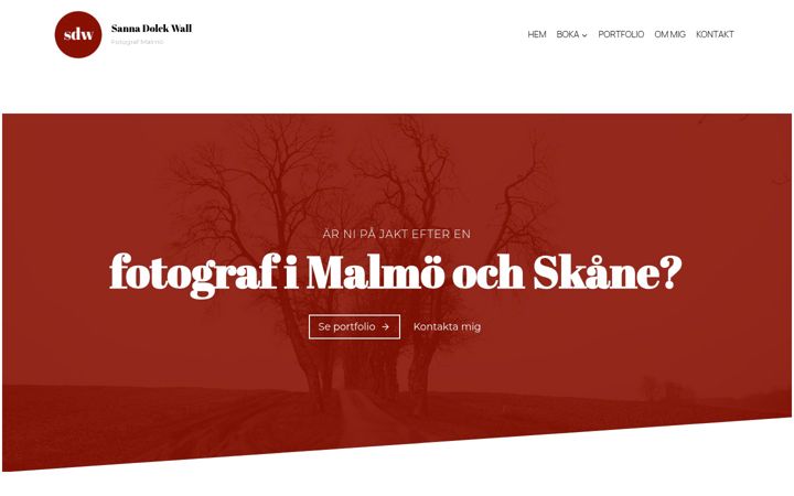 Screenshot of dolckwall.se
