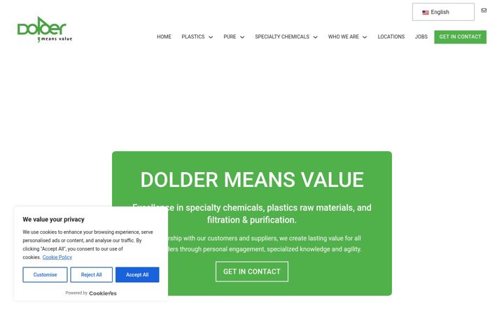 Screenshot of dolder.com