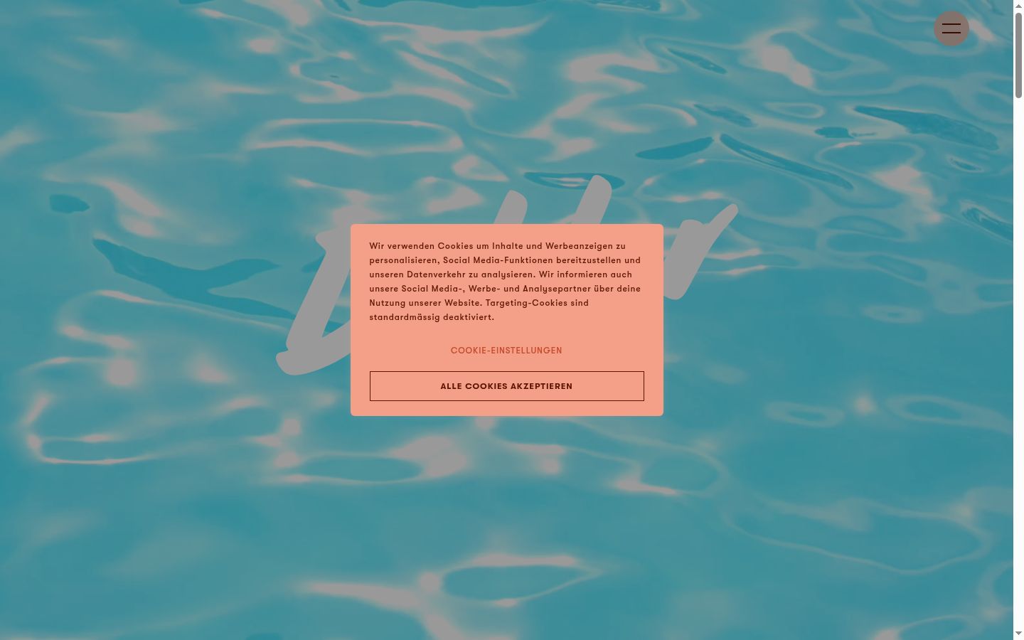 Screenshot tal-banner tal-kunsens muri qabel kwalunkwe interazzjoni