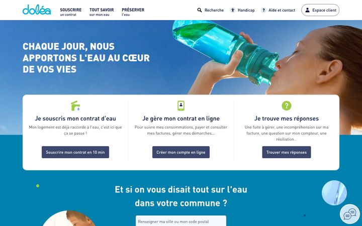 Ekraanipilt saidist dolea.fr