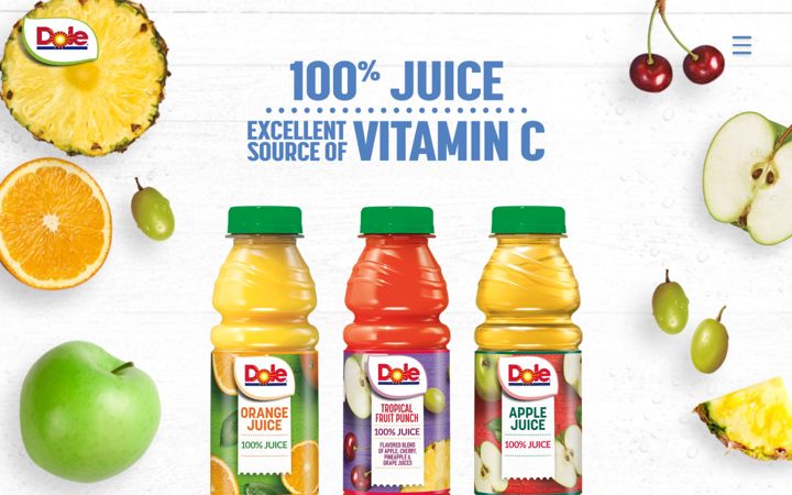 Screenshot of dolejuice.com