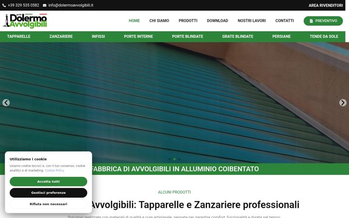 Screenshot ta' dolermoavvolgibili.it