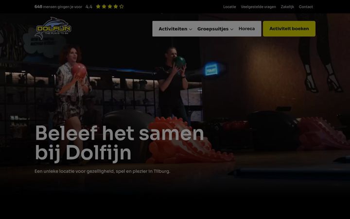 Screenshot of dolfijn.eu