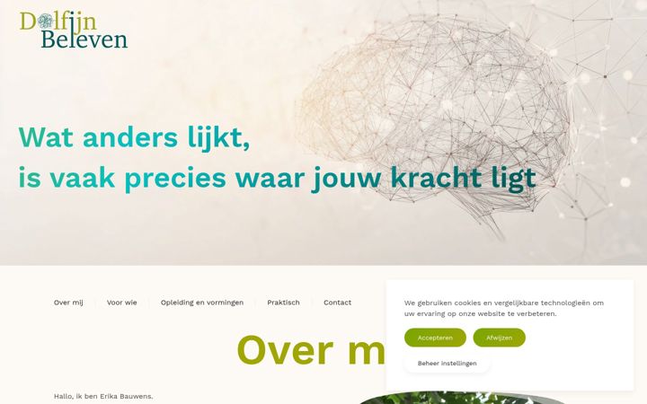 Screenshot of dolfijnbeleven.be