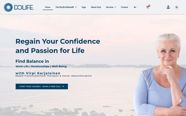 Screenshot of dolifemethod.com