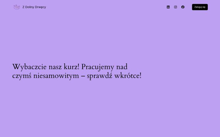 Kuvakaappaus sivustosta dolinadrwecy.eu