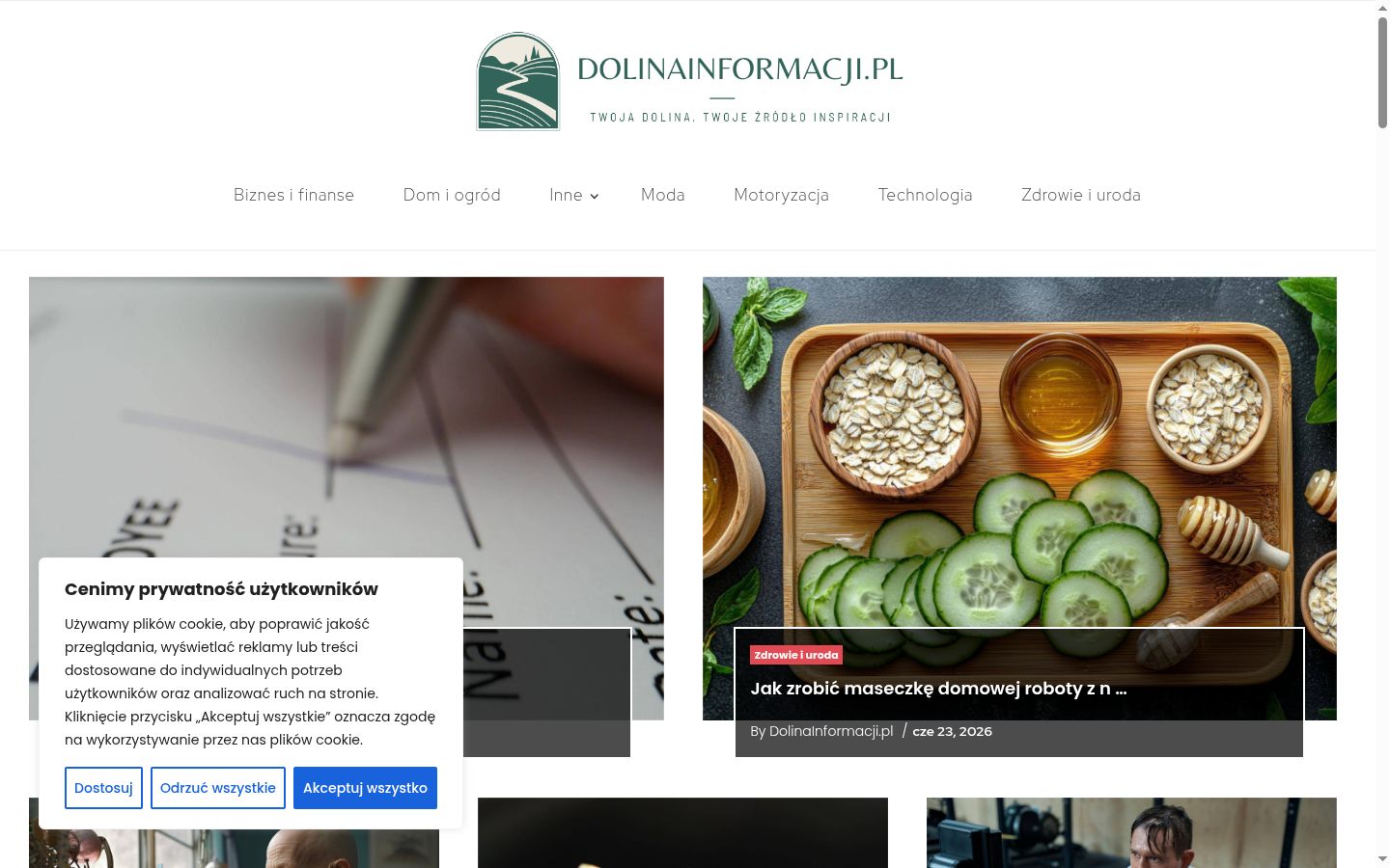 Screenshot tal-banner tal-kunsens muri qabel kwalunkwe interazzjoni