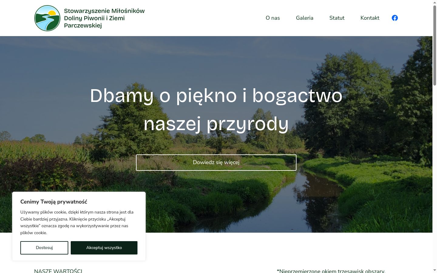 Screenshot tal-banner tal-kunsens muri qabel kwalunkwe interazzjoni