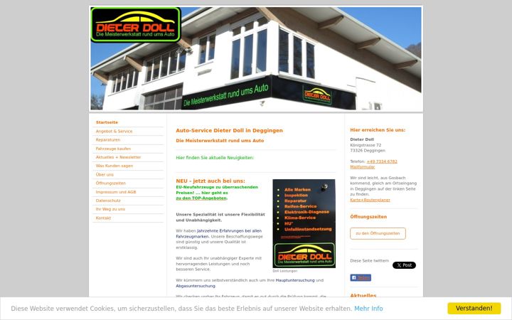 Screenshot di doll-autoservice.de