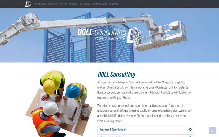 Screenshot di doll-consulting.de