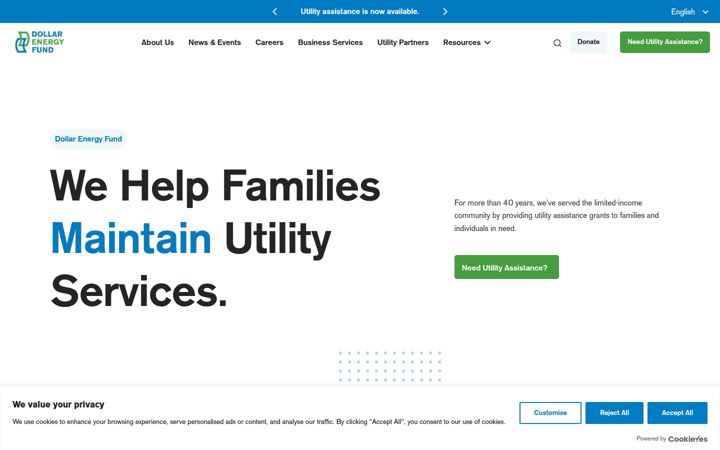 Screenshot of dollarenergy.org