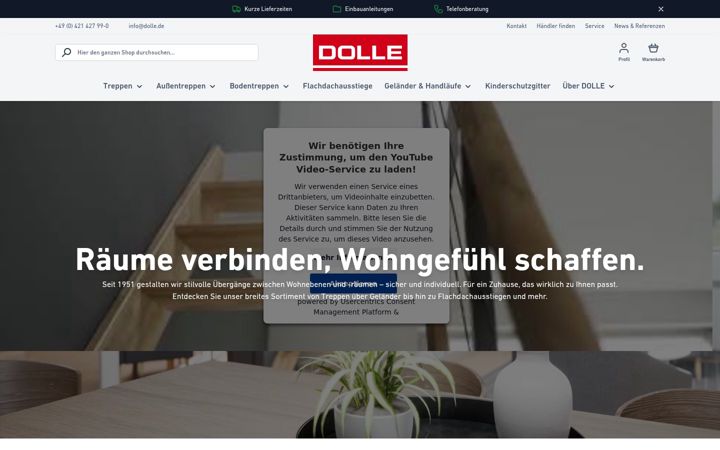 Screenshot of dolle.de