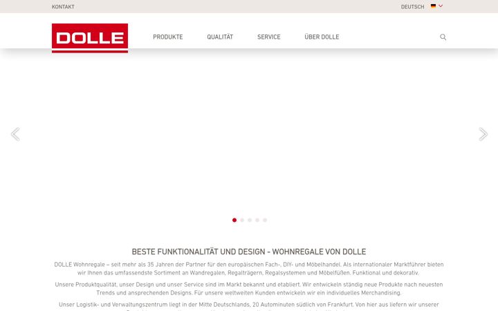 Screenshot of dolle.eu