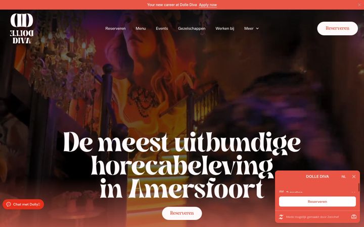 Screenshot di dollediva.nl