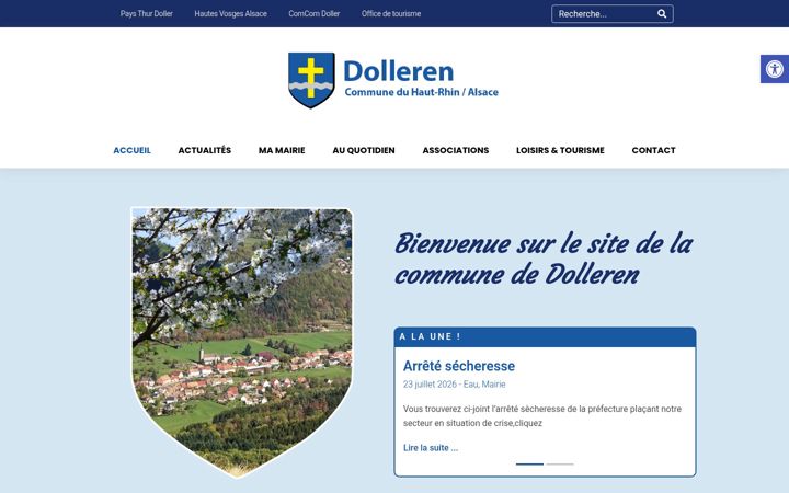 Ekraanipilt saidist dolleren.fr