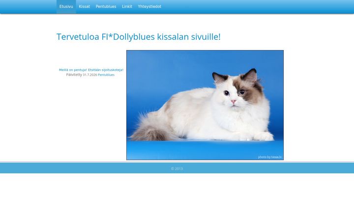Screenshot of dollyblues.com