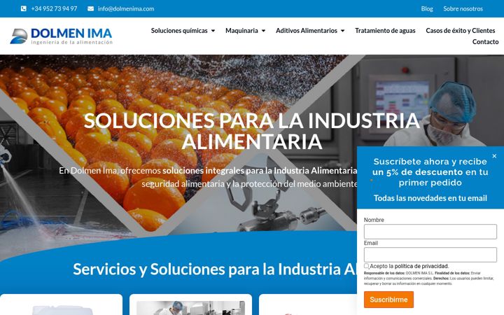 Screenshot of dolmenima.com
