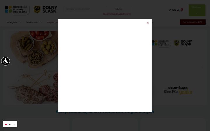 Snimka zaslona za dolnoslaskieproduktyregionalne.pl