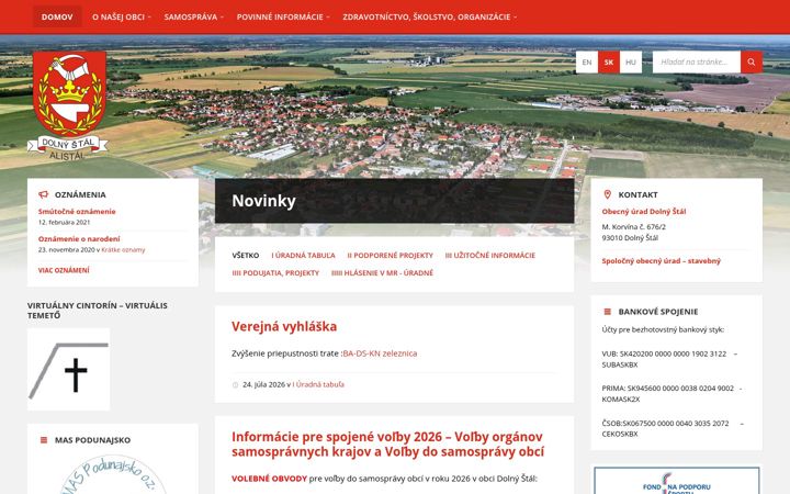 Screenshot di dolnystal.eu