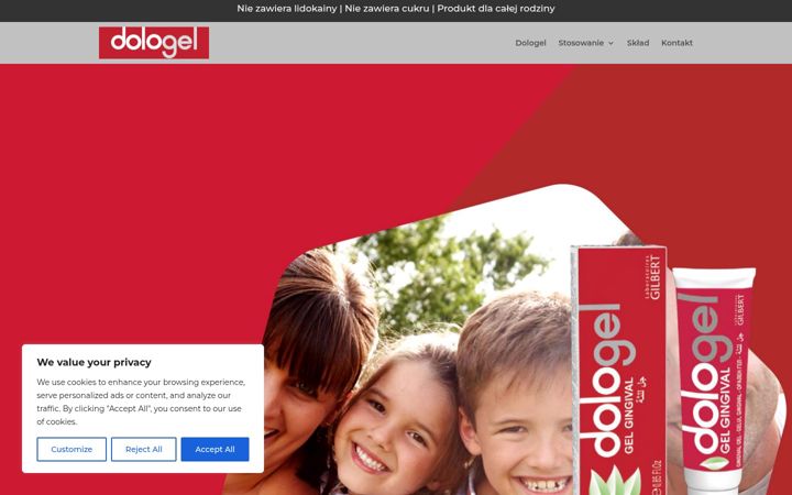 Screenshot ta' dologel.pl