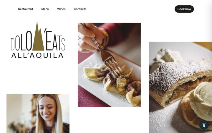 Screenshot of dolomeatsaquila.com