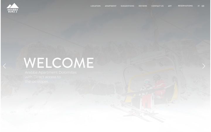 Screenshot ta' dolomitesapartment.it