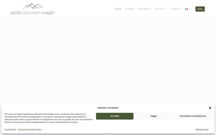 Screenshot ta' dolomitichalet.it