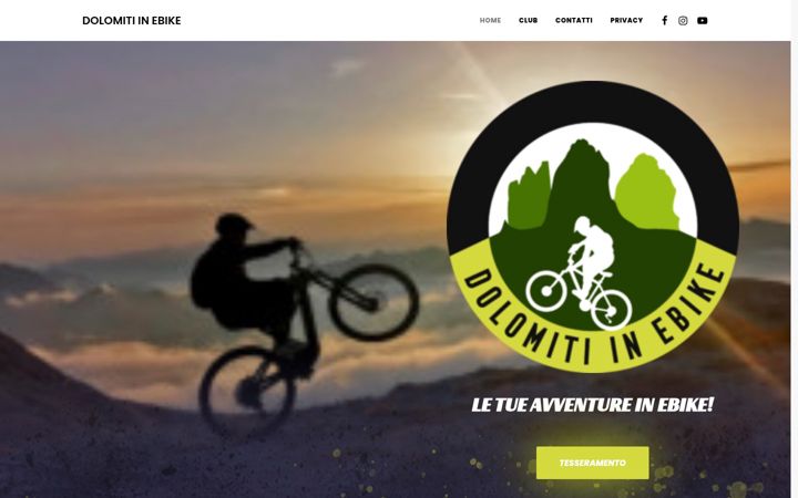 Screenshot ta' dolomitiinebike.it