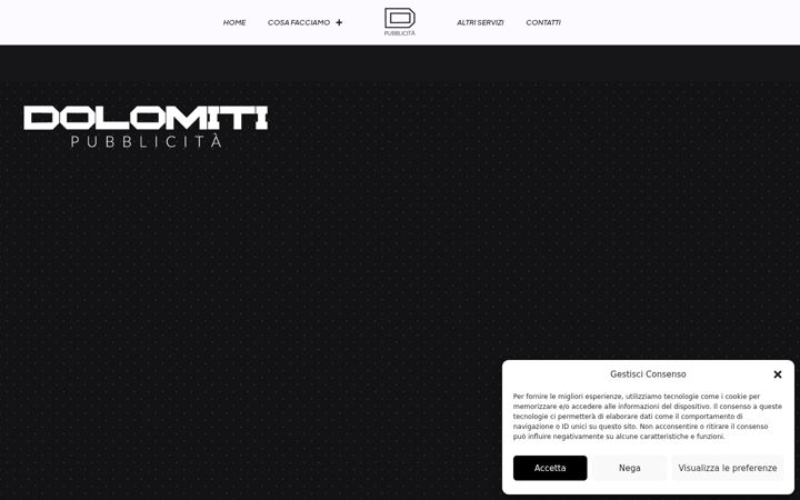 Screenshot of dolomitipubblicita.it