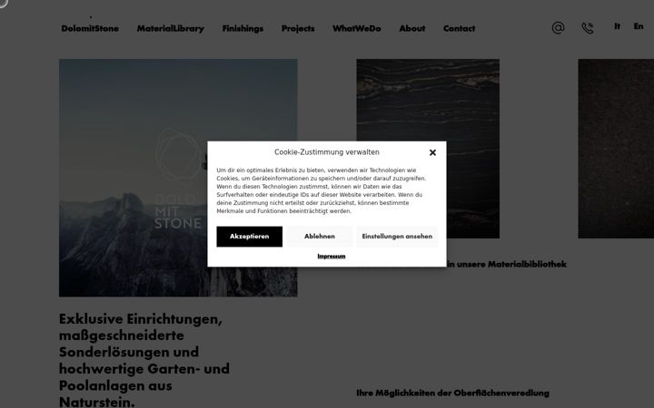 Screenshot of dolomitstone.it
