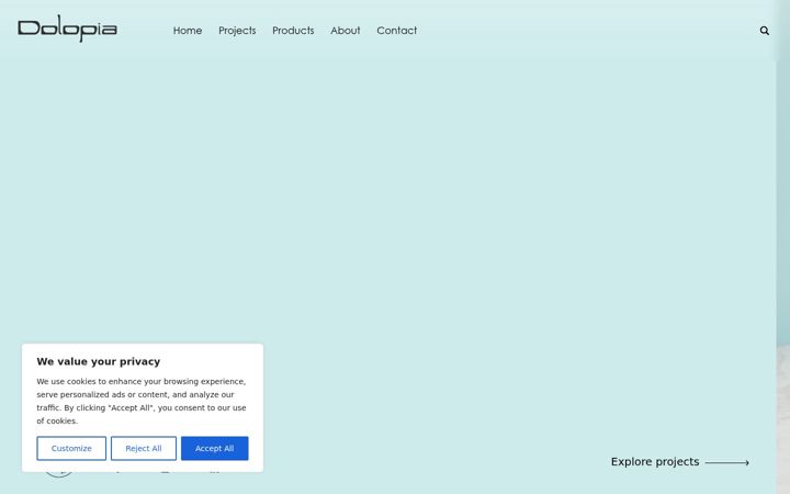 Screenshot of dolopia.eu