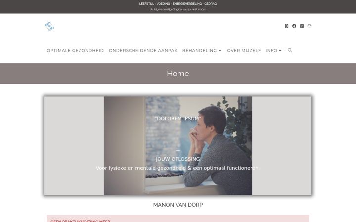 Screenshot of doloremipsum.nl