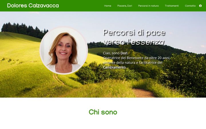 Screenshot of dolorescalzavacca.it