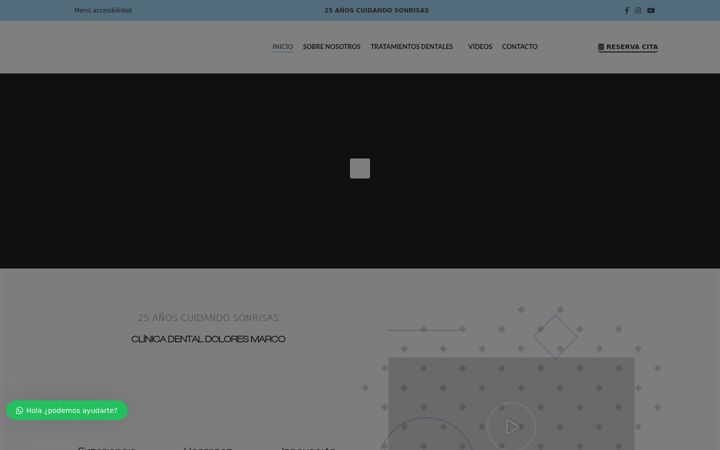 Screenshot of doloresmarco.com