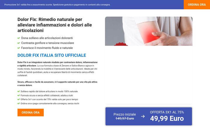 Screenshot of dolorfixitalia.org