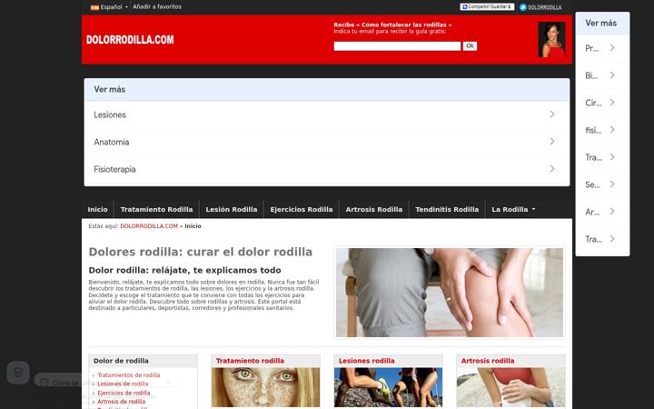 Screenshot of dolorrodilla.com