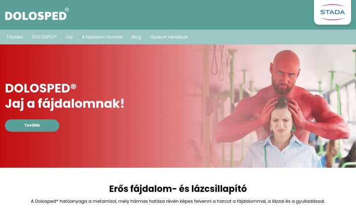 Screenshot of dolosped.hu
