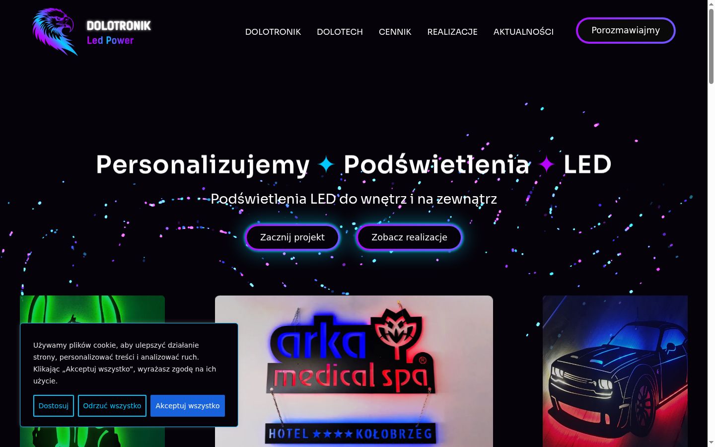 Screenshot tal-banner tal-kunsens muri qabel kwalunkwe interazzjoni