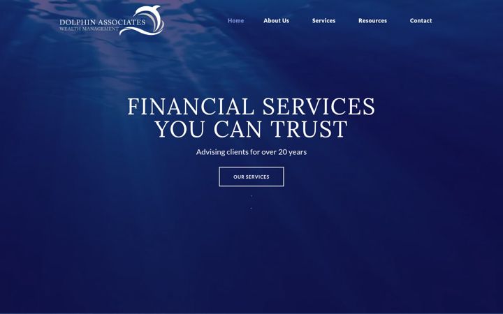Screenshot of dolphin-associates.co.uk