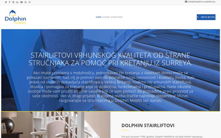 Screenshot of dolphin-mobiliti.ba