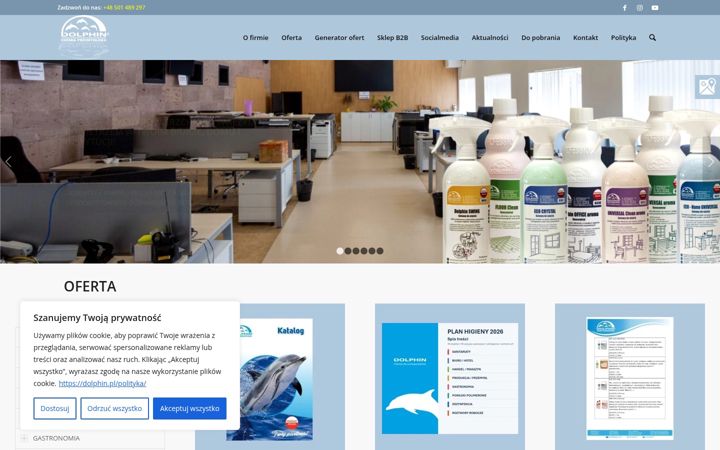 Screenshot ta' dolphin.pl