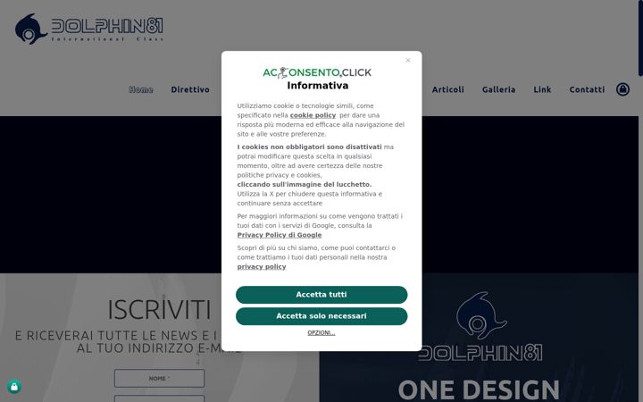 Screenshot of dolphin81.org