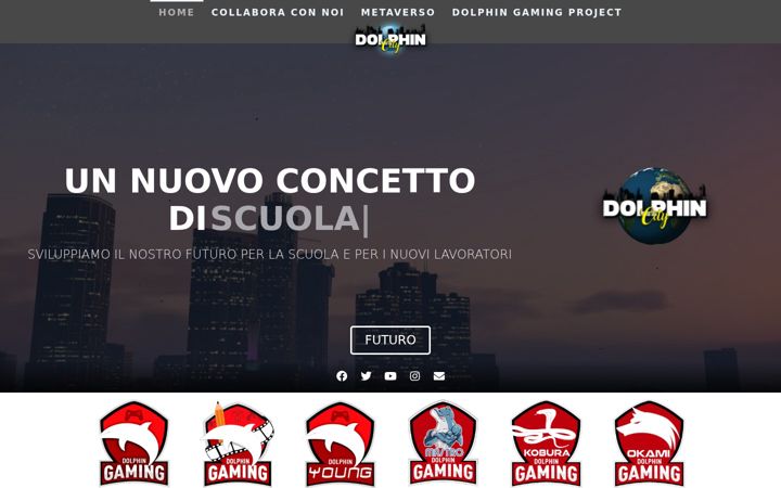 Screenshot of dolphincity.it