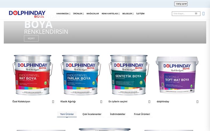 Екранна снимка на dolphinday.com.tr