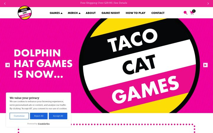 Screenshot of dolphinhat.com